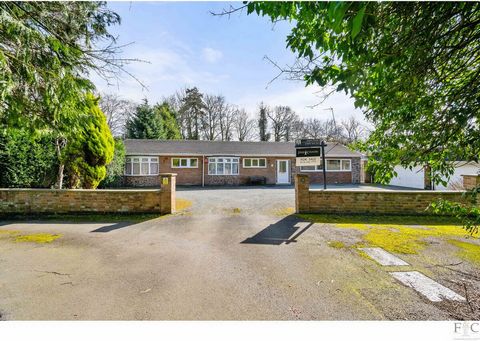 ‘Set back on a private plot surrounded by established trees, a potential gem of a home.’ Welcome to Glenfield Frith Drive Popular location This property built in 1966, is a spacious four bedroomed detached bungalow with massive potential for future e...