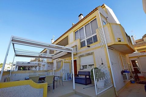 Large 4 bedrooms semidetached villa in Los Altos . Spacious corner semi-detached house for sale. This beautiful property has 4 bedrooms, perfect for a large family. Enjoy a front and corner garden, ideal for relaxing and enjoying the outdoors. In add...