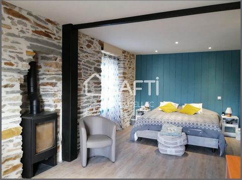 To come and visit absolutely Were you looking for your crush? Here it is!! Come and discover this renovated family home in the quiet of a hamlet, 5 minutes from the schools and amenities of Malestroit and less than 15 minutes from Ploërmel. As soon a...
