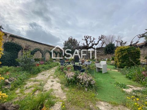 Located in Cazouls-lès-Béziers (34370), this property offers a peaceful setting close to schools, ideal for families. The 1277 m² land includes a garden and an agricultural outbuilding, offering great possibilities. The 160 m² house, on one level, ha...