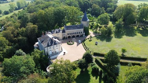 Nestling in 4 hectares of glorious gardens and land with fruit trees, is this exquisite 4 storey, 11 bedroom historical French Chateau with pool, enjoying far reaching countryside views from its peaceful location in Chateau du Loir. This beautiful re...