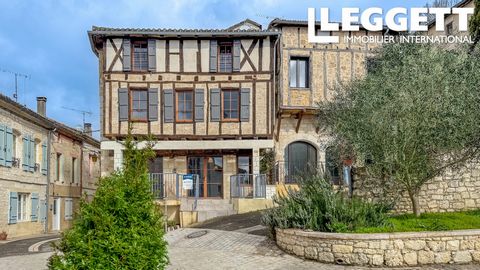A27827NK82 - Situated on a village square with plenty of free parking and surrounded by other beautiful stone houses, this unique property offers a taste of authentic French village life while providing endless possibilities. Perfect for individuals ...