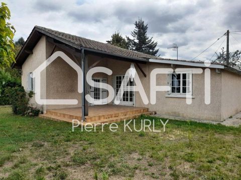 Located in the village of Saint Médard de Mussidan, 1 hour from Bordeaux access A 89 nearby as well as all amenities, schools, medical center, train station, shops. Pretty house of 86 m2 with covered terrace on 1068 m2 of flat and fenced land. She is...
