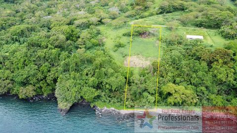 * Exklusiv hier bei Professionals FIJI Real Estate Agency gelistet! * GRUNDSTÜCKSGRÖSSE: 5059 Quadratmeter (1,25 Acres) * Zonierung: Wohngebiet, mit einer ungefähren Höhe von 150 Fuß über dem Meeresspiegel * TITEL: Grundeigentum (keine Grundsteuern, ...