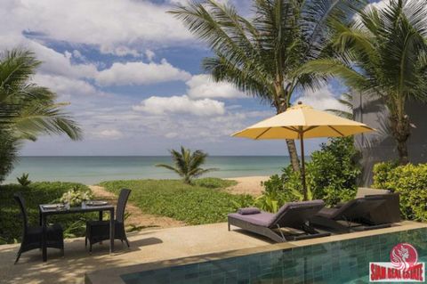 Take a short drive north of Phuket to the untouched sands of Natai Beach, into the elegant realm of Infinity Blue, a haven of peace and contemporary style with its toes in the sand. Infinity Blues fresh, bright design sets a calming mood throughout, ...