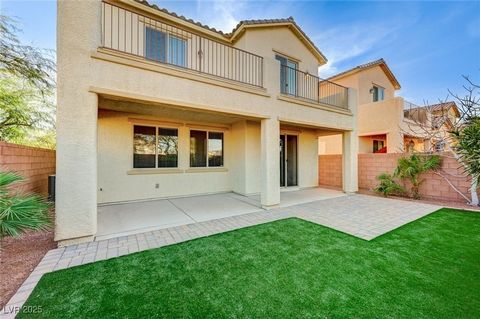 This stunning 5-bedroom, 3.5-bathroom, two-story home is located in a gated Southwest community near top-rated schools, parks, restaurants, and the Durango Casino & entertainment district. Nestled in a quiet cul-de-sac, the home features an open floo...