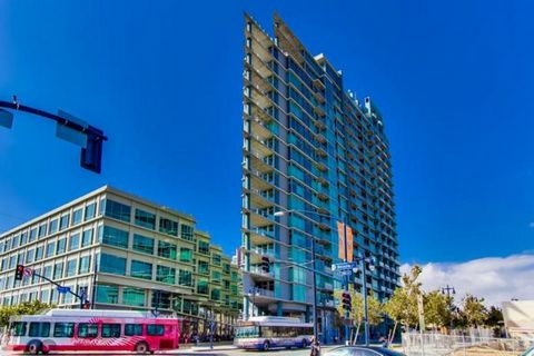 Experience the perfect blend of urban charm and modern living in this move in ready studio at Smart Corner, ideally situated near Downtown San Diego's cultural landmarks. The industrial-chic interior boasts cement accents, exposed ductwork, and sleek...