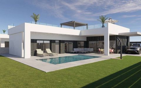 Villas à vendre à La Finca Golf, Algorfa, Costa BlancaCes maisons formeront un complexe composé de 40 chalets indépendants. Nous offrons l'option de 3 chambres et 2 salles de bains ou 4 chambres et 3 salles de bains donnant le meilleur design extérie...