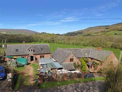 A unique opportunity to acquire a lovingly restored historic sawmill with working water wheel and attached 3 bedroom house situated on the edge of a popular Exmoor village enjoying wonderful views over farmland towards the surrounding hills together ...