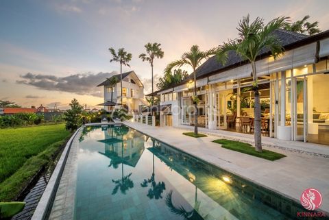 Own a Piece of Paradise: Luxury Leasehold 5-Bed Villa with Rice Field Views in Canggu – Berawa Price at USD 650,000 until 2040 Picture yourself in Bali’s thriving Canggu – Berawa area, where a luxury villa awaits your discovery. This gorgeous propert...