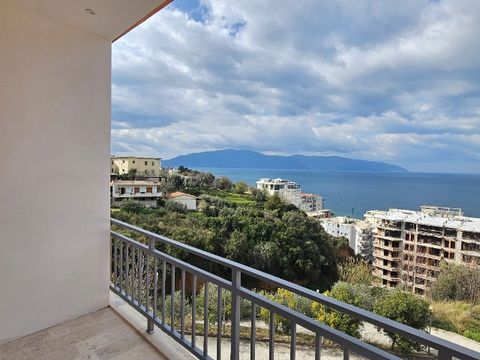 Seaview Apartment in Odeon Residence Cold Water Vlora Discover this stunning apartment located on the 3rd floor of Odeon Residence nestled in the serene Cold Water Area of Vlora. Positioned on a hill this residence offers a perfect blend of green sur...