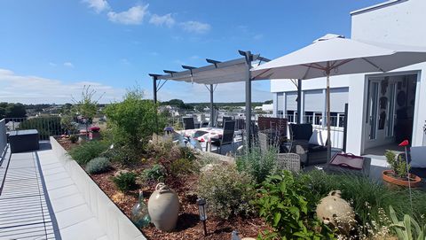 Penthouse d’exception – 103 m² habitables avec Toit-terrasse de 70 m² avec vue panoramique à 500m des Bords de L'Erdre