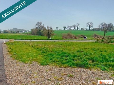 Terrain à bâtir de 669m², viabilisé, à 7 kms de Flers