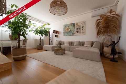 Toulouse , quartier les chalets , charmant duplex T4 avec terrasse couverte , cave et garage . Rare sur le secteur !!