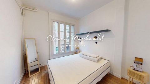 Lumineux 2/3 pièces rénové, proche commerces et gare