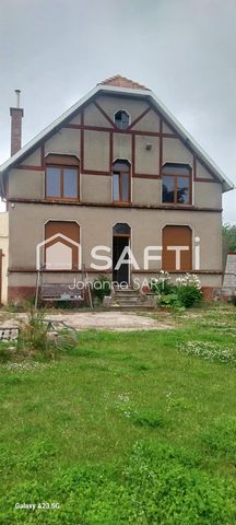 Maison de campagne à rénover entièrement – Grand terrain – Beau potentiel