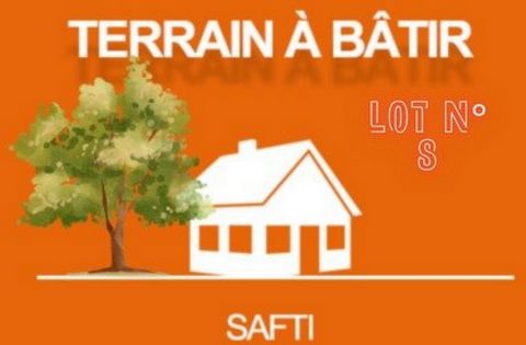 Terrain à bâtir viabilisé dans un lotissement