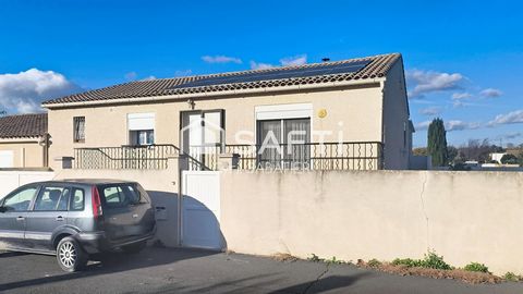 Maison 3 faces, 125m², 3 chambres, garage, sous sol