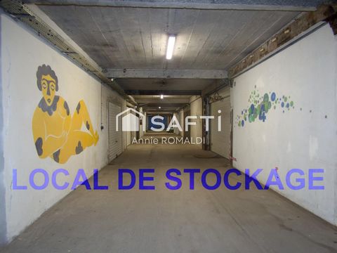 LOCAL COMMERCIAL DE STOCKAGE IDEALEMENT SITUE