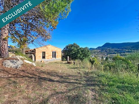 Construction hors d'eau hors d'air dans un cadre idyllique avec vue dégagée et dominante