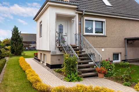 This apartment in Kühlungsborn has 1 bedroom and comes with a terrace, shared garden, and barbecue. 4 people can stay here comfortably making it perfect for a family with children. There are an on-site wagon and bicycles to explore the beautiful surr...
