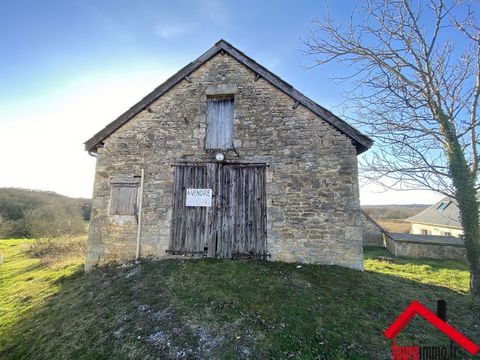 FAUREIMMO.FR / Barn to renovate of 60m2 on the ground, on two levels with convertible attic all on a plot of about 1039m2 / Contact: ... ... /