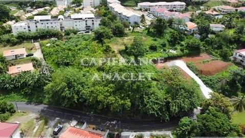 Dpt Martinique (972), à vendre LE ROBERT terrain de 4167 m² avec vue mer