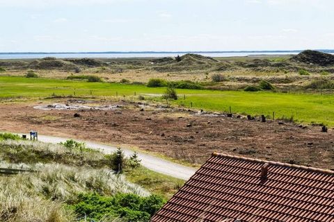 If you love both the North Sea and the rich bird life by Ringkøbing Fjord, this is the ideal holiday home. The cottage is located with approx. 600 m to both the North Sea and the fjord. From one of the 2 large terraces you have a nice view of the fjo...