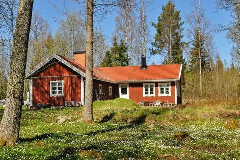 This house is located on a secluded plot inside a lovely glade with views of Lake Skagern. The house is newly remodelled and the lake is only 300 m away. Here you'll have a private beach and a row boat which is included in the rent. Great fishing pos...