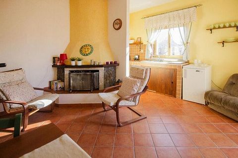 Holiday home renovated in 2012 with private pool and fireplace. The holiday home, furnished in the style typical of the country, impresses with a wonderful panoramic view and the proximity to the beautiful community of Francavilla di Sicilia, which o...