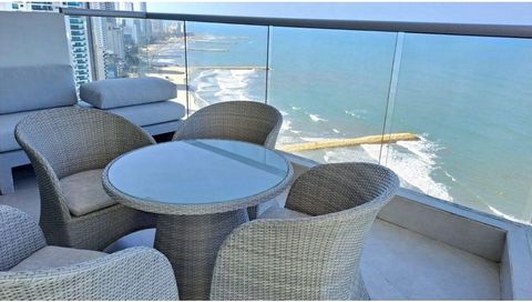 Excellent appartement dans un immeuble neuf avec vue sur le centre fortifié et les plages de bocagrande, mouvement de vacances élevé avec une excellente note sur Airbnb Features: - Barbecue - Air Conditioning - Dining Room - Concierge - Fitness Cente...