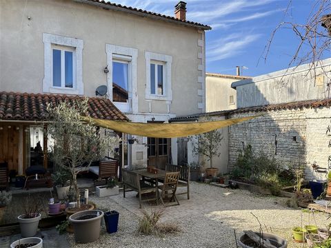 Located on the Charente river the village has a primary school, boulangerie, tabac, pharmacy, village shop and post office. A social place to live with thriving community. This five bedroom house, with two bathrooms offers large family living space i...