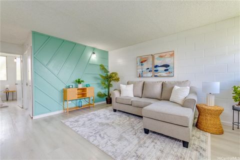 Welcome to your perfect beach retreat on the North Shore of Oahu! This fully updated 2-bedroom, 1-bathroom condo is just steps away from the pristine sandy beaches and turquoise waters that make this area a paradise for surfers and beach lovers alike...