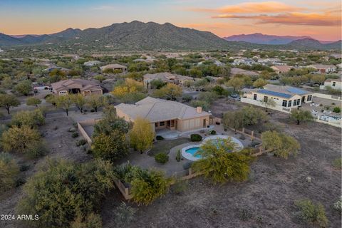 Experience tranquility in the prestigious Whispering Hills Estates community in Cave Creek. This 4bed/3.5bath/3,451sqft home sits on 1.25 acres and is the perfect blend of peaceful living and outdoor adventure. Enjoy the magnificent sunsets & mountai...
