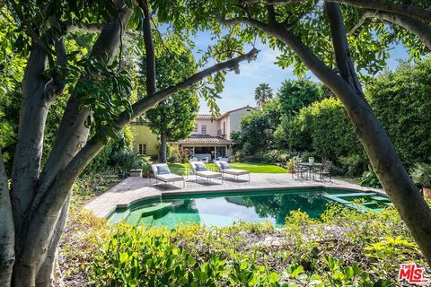 Exquisite Classic Spanish Estate situated on a coveted street in prime Beverly Hills just North of Sunset Blvd. Originally built in 1929, this home is a rare and authentic example of the Spanish Colonial Revival, a landmark of old California architec...