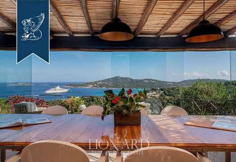 This charming luxury villa for sale in Porto Cervo is close to renowned beaches and offers breathtaking views of the Sardinian Coast. This majestic property stands in all its splendor among the luxuriant unspoiled nature that is typical of the Medite...