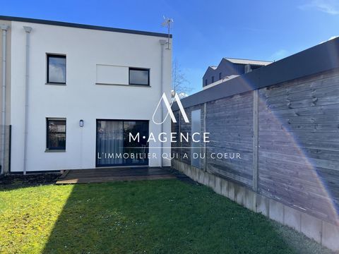 Put down your furniture! Come and discover this pretty BBC (low consumption) house of 90m2, without works, in a one-way street and residential area, including 3 bedrooms and a garage. Le ben is located in the town of Marly, a stone's throw from the N...