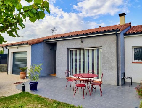 Dpt Haute Garonne (31), à vendre LAGARDELLE SUR LEZE maison P4 de 109,6 m² - Terrain de 509,00 m² - Plain pied
