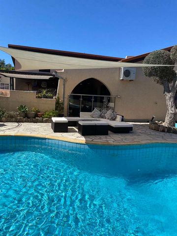 Located in Paphos. This stunning three bedroom bungalow is located in Tala. It is a fully furnished and equipped villa with a private swimming pool and photovoltaic panel. Highlights of property: Near amenities, -Schools, -Supermarkets, -Church