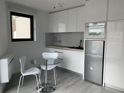Located in The Hub. Chestertons is pleased to exclusively offer for sale this studio apartment in The Hub, Gibraltar. This apartment offers 28 sq m of internal space and boasts a space-saving integrated pull-down bed becoming sofa when closed, a smal...