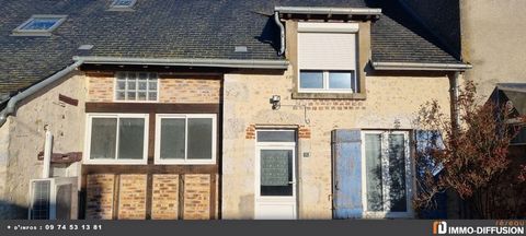 Fiche N°Id-LGB159013 : Blois, sector 20 kms Blois north, House of about 94 m2 including 4 room(s) including 3 bedroom(s) + Garden of 400 m2 - Construction 1900 Stones - Ancillary equipment: garden - courtyard - terrace - parking - double glazing - pa...