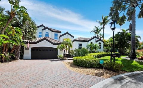 The pinnacle of luxury waterfront living is yours in this exquisite courtyard-style home on Longboat Key. Nestled within Weston Pointe, a coveted enclave of only 15 homes , this residence reigns supreme as the very best, offering a lifestyle of grand...