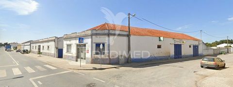 Industrial installation composed of 3 warehouses implanted in an area of 4250 m2. The Warehouses are situated in the city center, on the main Avenue of this village (which is part of the N121 road, which connects Sines and Santiago to Beja) and are a...