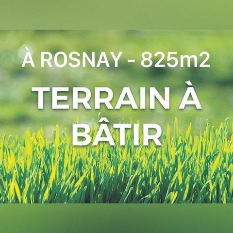 ROSNAY- TERRAIN A BATIR