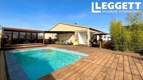 A20207JTU66 - This immaculate, detached 4 bedroom villa is set close to the busy village of Vinca that has cafes, restaurants, swimming lake and a railway station. It’s also just 38km (30min) from Perpignan, 51km (1hr) from the closest ski slopes and...