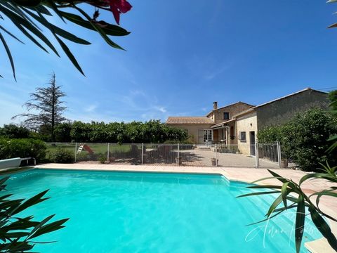Dpt Vaucluse (84), à vendre ENTRAIGUES SUR LA SORGUE maison P6, piscine, garage. 4 chambres