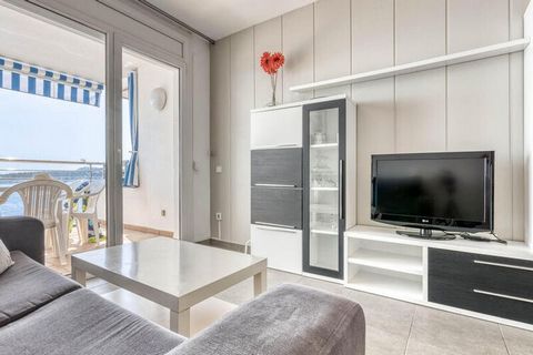 Zeer goed gelegen eerstelijns vakantieappartement met prachtig uitzicht, voor 6 personen. 2 slaapkamers (4 bedden x 90), woon-eetkamer met slaapbank (1,40), kitchenette, badkamer met douche en groot gemeubileerd terras om van goede maaltijden te geni...