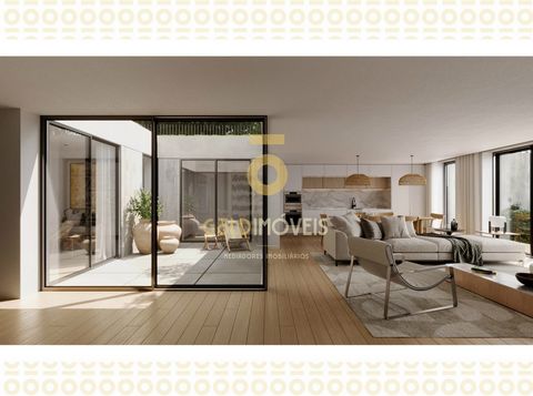 3 bedroom apartment in Paranhos, Porto Apartment under construction (completion scheduled for June 2027). Property inserted in a development with the new concept: a refuge in the heart of Porto, where avant-garde architecture is present, all of it de...