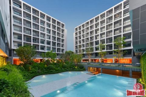 Onlangs voltooid resort appartement in het hart van Hua Hin In de buurt van het lifestyle-gebied met service op hotelniveau. Het project haalt zijn inspiratie uit het creëren van de meest esthetisch aangename omgeving waarin u kunt ontspannen met pra...