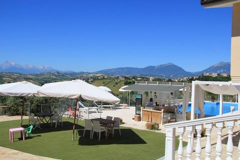 This cosy mansion is located in Case Alte in the hilly area in the north of the Abruzzo region. There are 2 bedrooms which can accommodate 6 guests, therefore, it is perfect for a family holiday. The mansion has a swimming pool for its guests. The co...